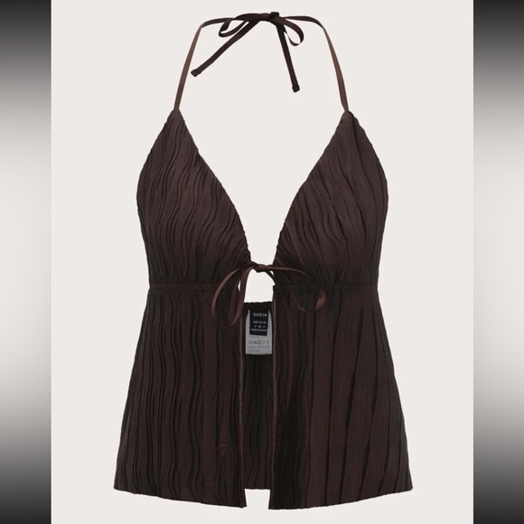 Brown tie tank - Picture 1 of 1